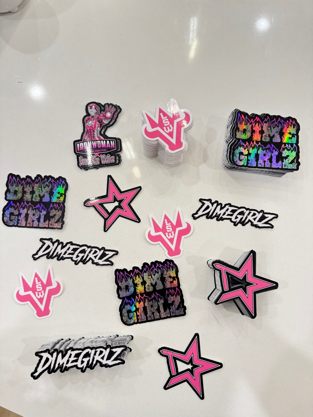 Astros Tig Sticker (Pink)